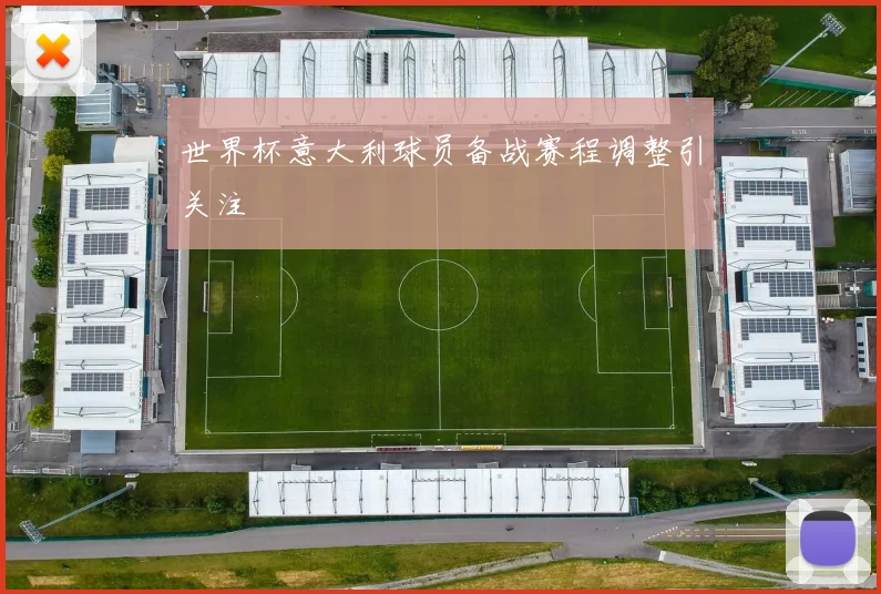 世界杯意大利球员备战赛程调整引关注