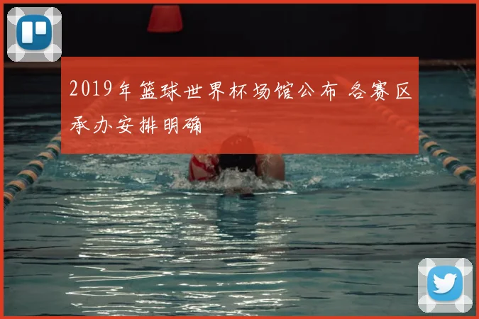 2019年篮球世界杯场馆公布 各赛区承办安排明确